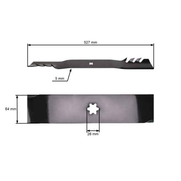Mulchmesser Oregon 52,7 cm (21