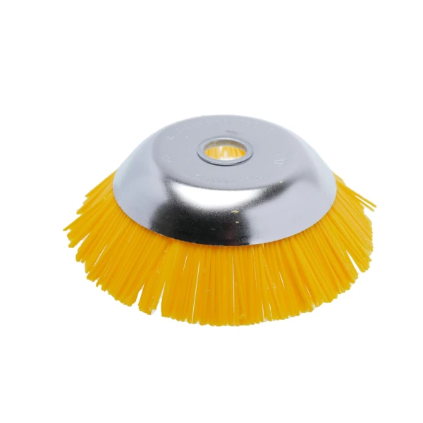 Nylonbürste für Motorsensen und Trimmer Durchmesser 20 cm Bohrung 25,4 mm