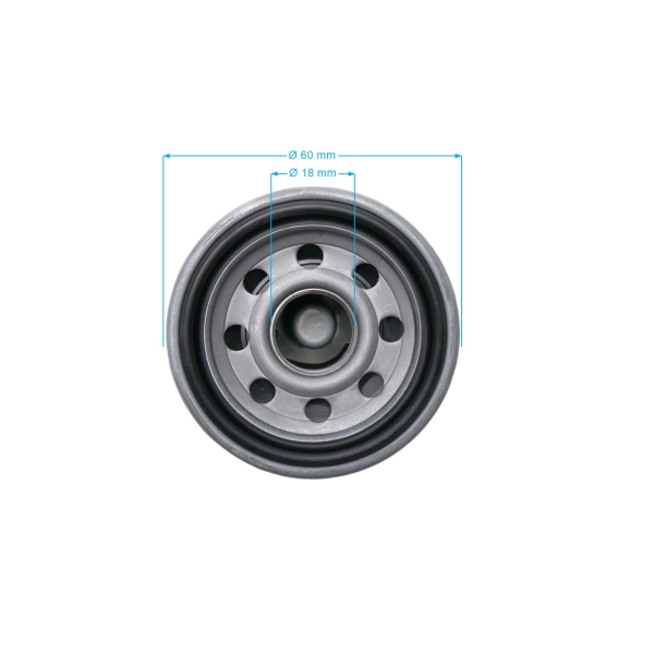 Ölfilter 53 mm x 53 mm für Honda Kubota Toro John Deere Motoren (OEM 15400ZJ1004 AM100750)