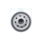 Ölfilter 58 mm x 64 mm für Kohler Kawasaki John Deere MTD Yard Man Motoren (OEM 1205001 AM101207)