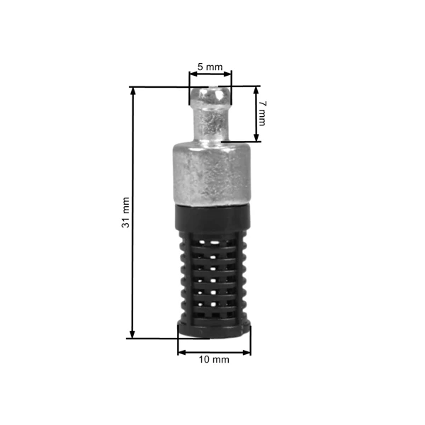 Ölfilter für Kettensägen Stihl 017 018 021 023 025 MSA160C MS170 MS171 MS180 MS181 MS191 MS210 MS211 MS230 MS231 MS250 MS251 (OEM 11236403800)