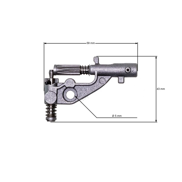 Ölpumpe für Kettensägen Husqvarna 340 345 346XP 350 351 353 T540 XP Jonsered 2141 2145 2149 CS2145 CS2149 CS2153 (OEM 544180103 503891701)