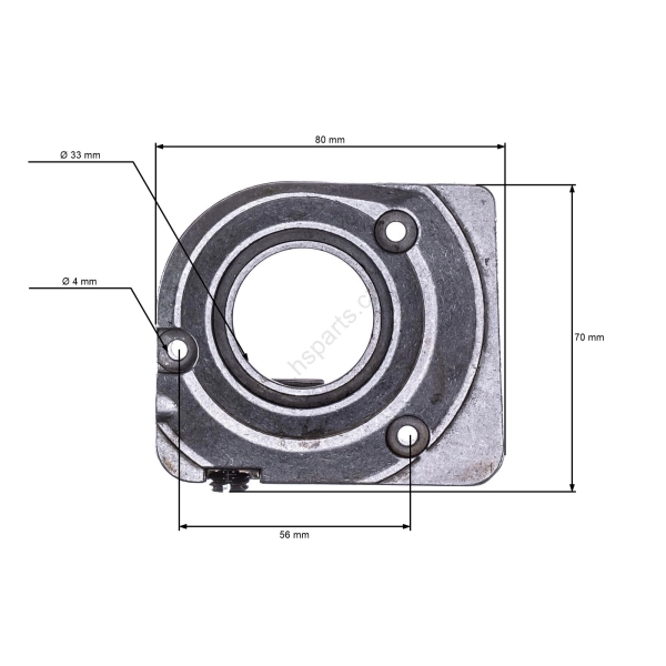 Ölpumpe für Kettensägen Husqvarna 394 395 394XP 395XP Jonsered 2095 (OEM 503463702)