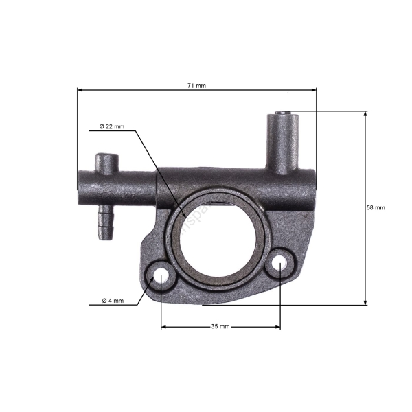 Ölpumpe für Kettensägen OLEO-MAC Oleo-mac 937 940 941 947 952
