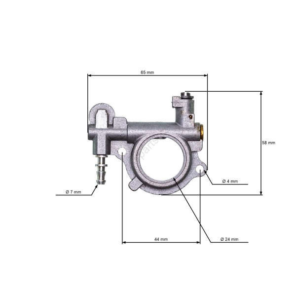 Ölpumpe für Kettensägen Stihl 024 026 MS240 MS260 (OEM 11210071043)