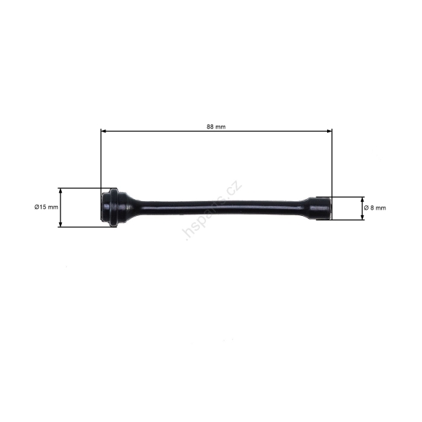 Ölschlauch für Husqvarna 61 66 266 268 272XP 281 281XP 288 288XP 394XP 395XP Jonsered 625 630 670 2094 (OEM 501519901)