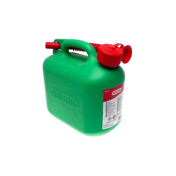 Oregon Benzinkanister mit Ausgießer 5 L Grün O42-971