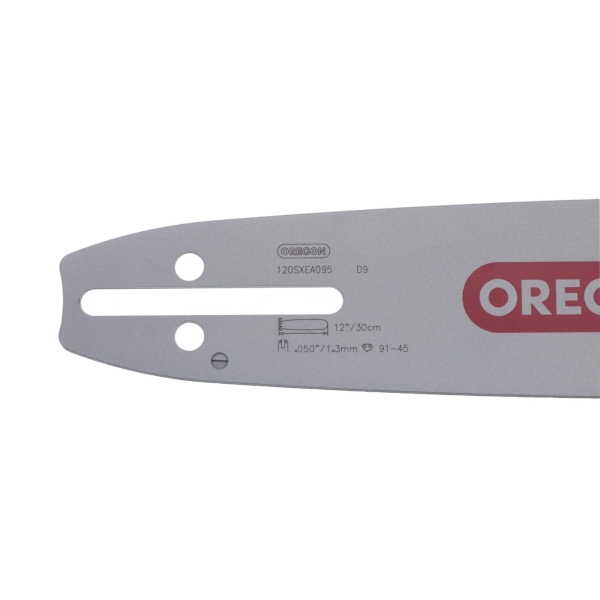 Oregon Führungsschiene 120SXEA095 12" (30cm) 3/8" .050" (1.3mm) + 2 x HS PARTS Sägekette 44 Glieder Vierkantzahn