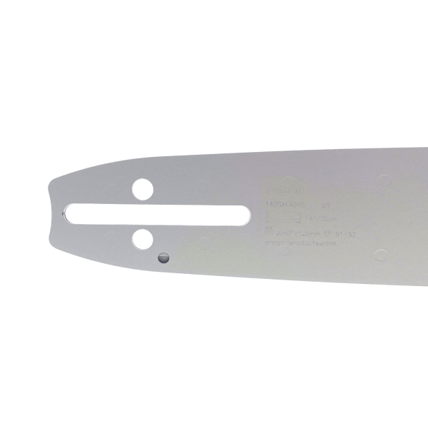 Oregon Führungsschiene 140SXEA095 14" (35 cm) 3/8" .050" (1,3 mm) + 2 x HS PARTS Sägekette 52 Glieder Vierkantzahn