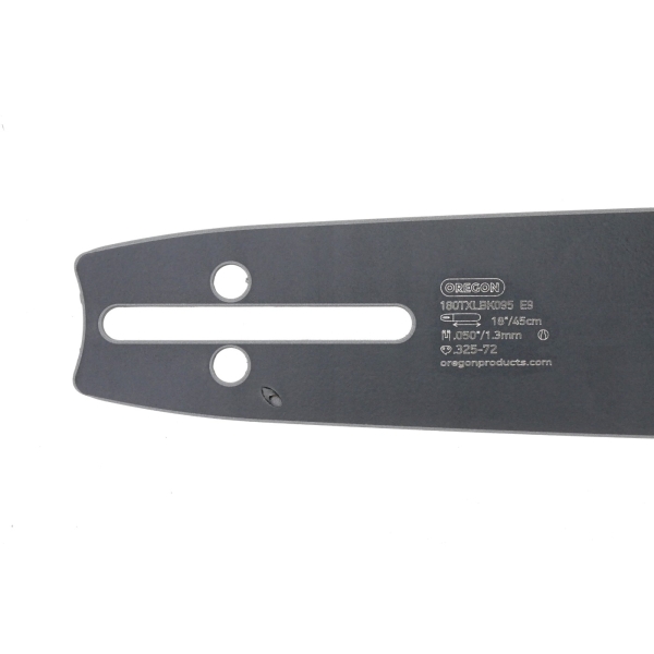 Oregon Führungsschiene 180TXLBK095 18" (45 cm) .325" .050" (1,3 mm) + 2 x HS PARTS Sägekette 72 Glieder Vierkantzahn