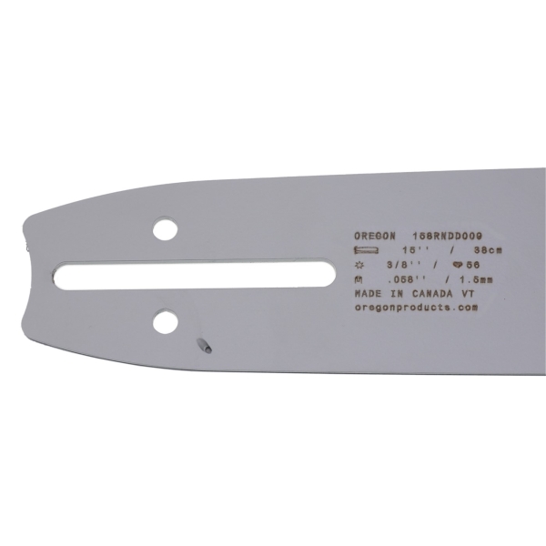 Oregon Führungsschiene POWER MATCH 15" (38 cm) 3/8" .058" (1,5 mm) 158RNDD009 für Husqvarna 61 66 266 268 272 365 372XP 281 298 380 385 585 Solo 665 670 681 Jonsered 2077 2171 Dolmar PS6400 Shindaiwa 285 577 Makita D CS6400 DCS7301