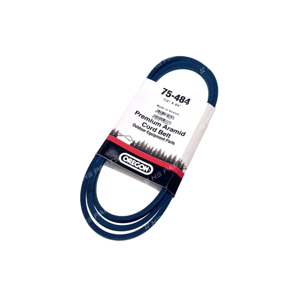 Oregon Keilriemen 12.7 mm x 2134 mm für Husqvarna LT125 Murray Gartentraktoren Messerspanner (OEM 37X86 532174978)