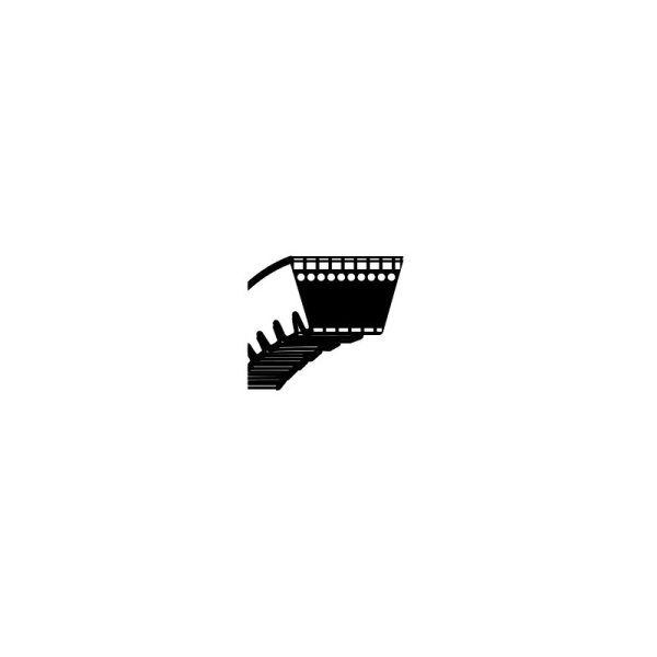 Oregon Keilriemen 9,5 mm x 871,22 mm für Stihl TS400 Stichsägen Sägeblattantrieb (OEM 9490-000-7851)