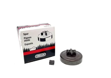 Oregon Kettenrad 3/8" 6 Zähne für Poulan 180 205 225 235 1800 2000 2100 2300 2400 Micro 25 Skil 1620 1622 1624 1634 Dolmar 101 Kettensägen