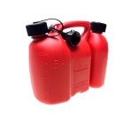 Oregon Kombi-Kanister für Kraftstoff und Kettenöl, 3L + 1.5L, Rot