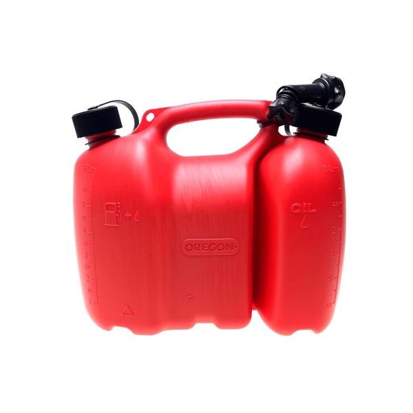 Oregon Kombikanister 6L/ 3L rot mit Ausgießer (562405)