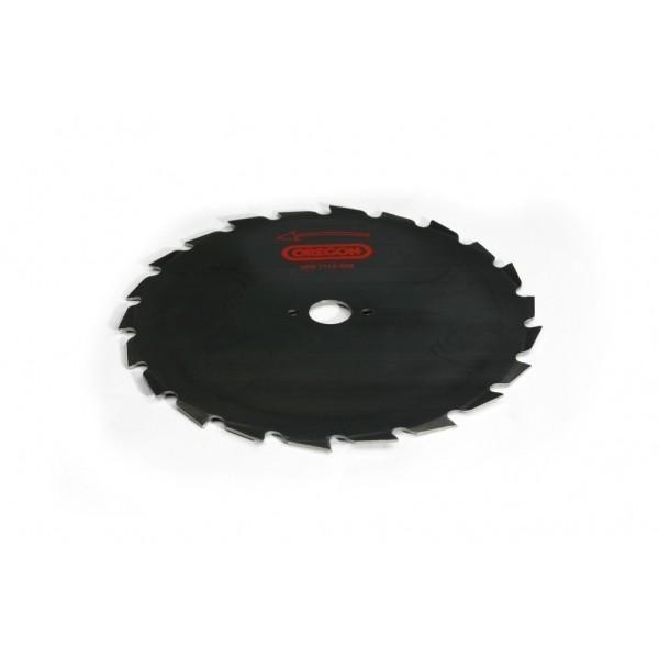 Oregon Maxi Steel Universalmesser, 24 Zähne, Größe 225 mm x 1,8 mm, Bohrung 20 mm, für Stihl Freischneider und Trimmer