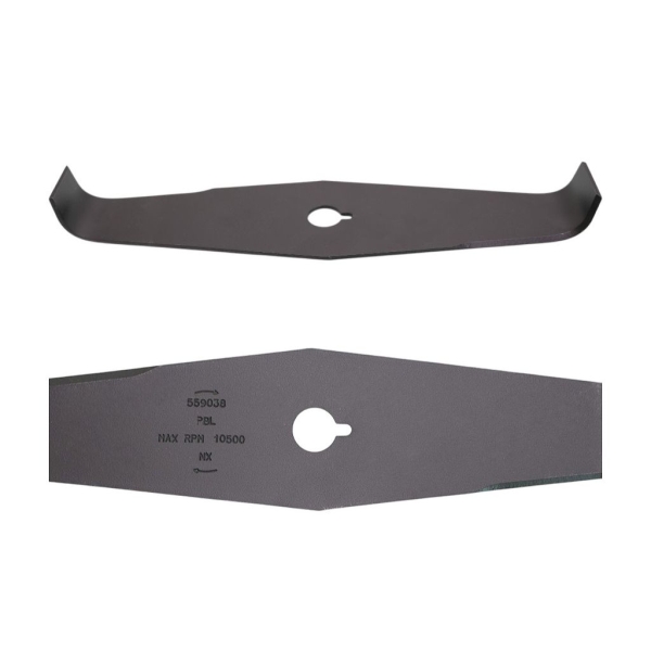 Oregon Mulchmesser 2 Zähne Größe 300 mm x 20 mm x 3,0 mm für Motorsensen und Motortrimmer