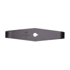 Oregon Mulchmesser 2 Zähne Größe 300 mm x 20 mm x 3,0 mm für Motorsensen und Motortrimmer