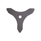 Oregon Stahl Universal Mähmesser 3 Zähne 300 mm x 4,0 mm für Freischneider und Motortrimmer Stihl Husqvarna Partner Jonsered Oleomac Dolmar Makita Honda