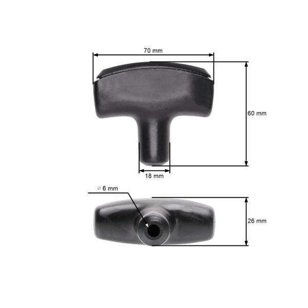 Oregon Startergriff für Briggs & Stratton Quantum EU Motoren (OEM Briggs & Stratton 393152 John Deere AM107180)