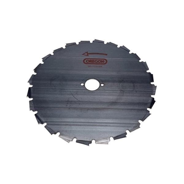 Oregon Steel Universal Schneidemesser EIA 24 Zähne 225 mm x 1,8 mm Bohrung 25,4 mm für Stihl Husqvarna Partner Jonsered Oleomac Dolmar Makita Honda Freischneider und Trimmer