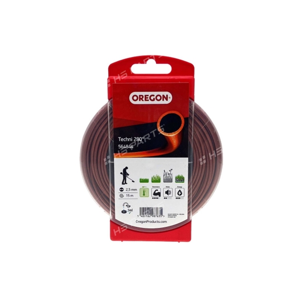 Oregon Trimmerfaden 2,5 mm x 15 m TECHNI