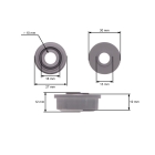 Oregon Universal Kunststoffrad 150 mm für Rasenmäher mit Reduzierung auf Innendurchmesser 8,2 mm 10,2 mm 12,2 mm 12,7 mm