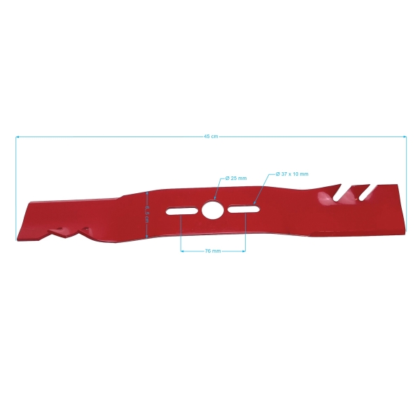 Oregon Universal Mulchmesser mit Reduzierstück für Rasenmäher 45,1 cm