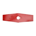Oregon Universal Stahl 2 Zahn Mähmesser 300 mm x 4,0 mm für Freischneider und Motortrimmer Stihl Husqvarna Partner Jonsered Oleomac Dolmar Makita Honda