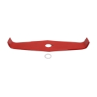 Oregon Universal Stahl 2 Zahn Mähmesser 300 mm x 4,0 mm für Freischneider und Motortrimmer Stihl Husqvarna Partner Jonsered Oleomac Dolmar Makita Honda