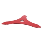 Oregon Universal Stahl 3 Zahn Schneidblatt 255 mm x 3,0 mm für Freischneider und Motortrimmer Stihl Husqvarna Partner Jonsered Oleomac Dolmar Makita Honda