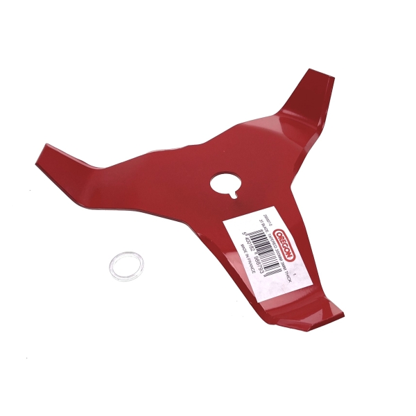 Oregon Universal Stahlschneideblatt 3 Zähne 300 mm x 3 mm für Freischneider und Motortrimmer Stihl Husqvarna Partner Jonsered Oleomac Dolmar Makita Honda