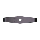 Oregon uniwersalny stalowy nóż do mulczowania 2 zęby wymiary 300 mm x 3,0 mm do kos spalinowych
