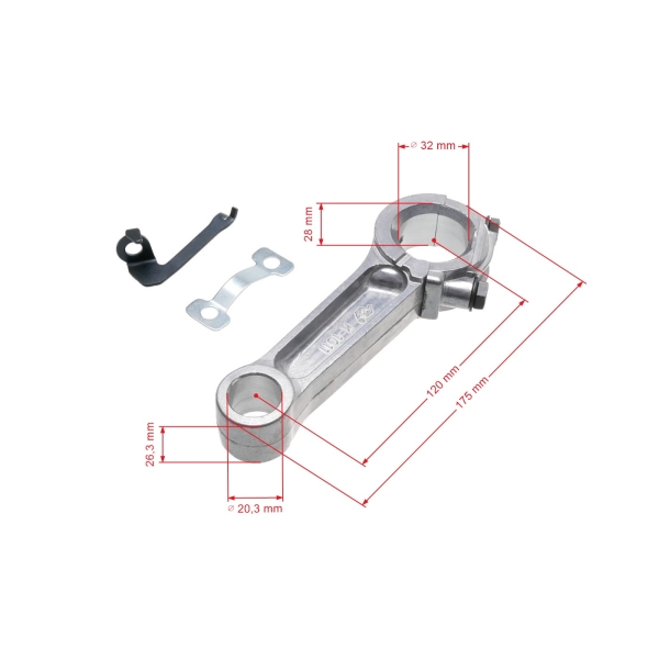 Pleuel für Briggs & Stratton Motoren Leistung 10,0 PS - 18,0 PS (OEM 391775)