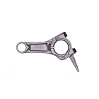 Pleuel für Motoren Honda GX140 GX160 GX200 Zongshen 168FB 1. Ausschliff +0,25 (OEM 132A0ZE1000 13200ZE1010 13200-ZE1-000 13200-ZE1-010)