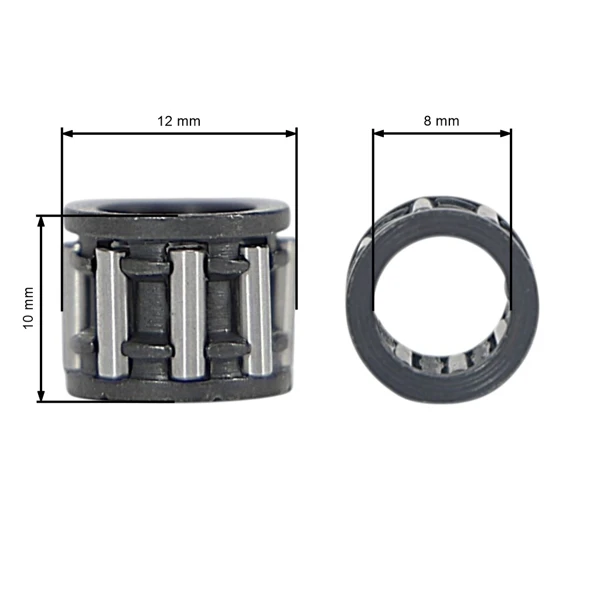 Pleuellager 8 mm x 12 mm x 10 mm für Stihl 017 MS170 Kettensägen