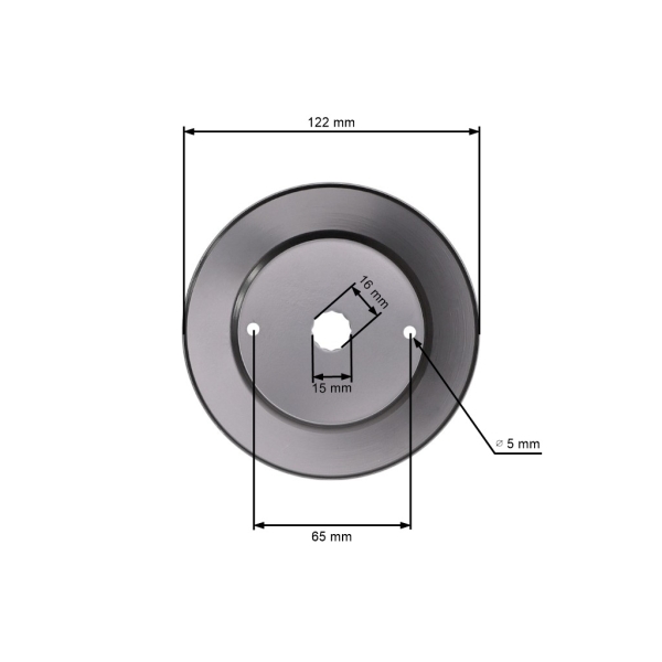 Riemenscheibe für Gartentraktoren Husqvarna Partner Jonsered McCulloch Poulan Craftsman Weed Eater (OEM 532153532 532173435 532173435 153532 129206)