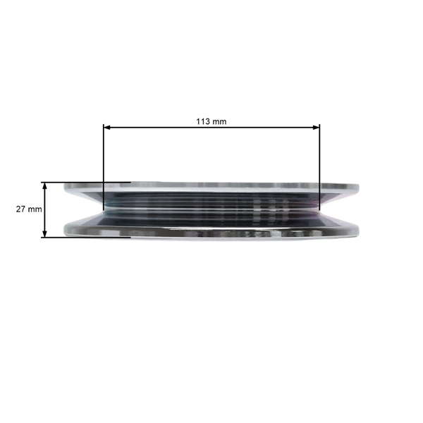 Riemenscheibe für Gartentraktoren Husqvarna Partner Jonsered McCulloch Poulan (OEM 532443239)