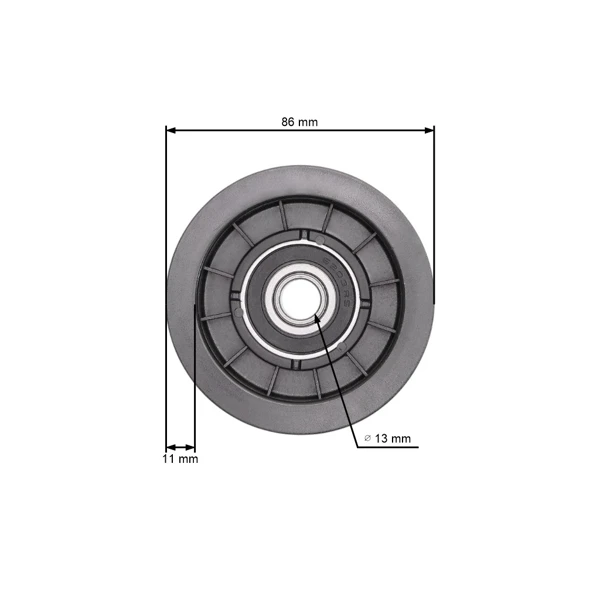 Riemenscheibe für Husqvarna Jonsered McCulloch Murray Gartentraktor (OEM 506793201 581864601 91179 421409 021409MA 91179MA)