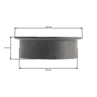 Riemenscheibe für MTD Rotomax 53 S Mäher Variant 53 S Variant 53 SE (OEM 656-0008 956-0008 753-0518 756-0447)