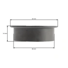 Riemenscheibe für MTD Rotomax 53 S Mäher Variant 53 S Variant 53 SE (OEM 656-0008 956-0008 753-0518 756-0447)