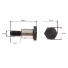 Riemenscheibe für MTD Rotomax 53 S Mäher Variant 53 S Variant 53 SE (OEM 656-0008 956-0008 753-0518 756-0447)