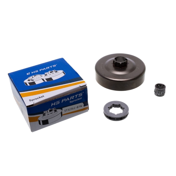 Ringkettenrad .0404" 7 Zähne für Kettensägen Stihl 050 051 076 075 (OEM 11116402025)