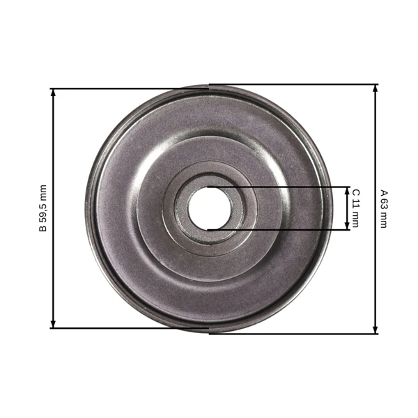 Ringkettenrad 3/8" 7 Zähne für Echo CS280E CS280EP CS290EVL CS300 (OEM 1750051530)