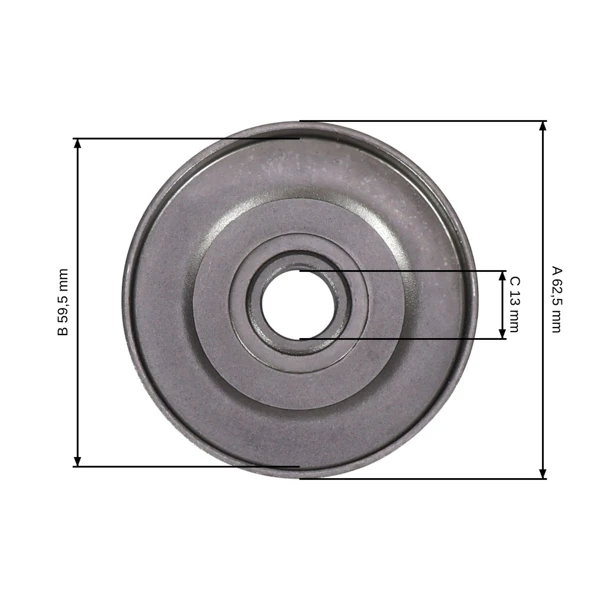 Ringkettenrad 3/8" 7 Zähne für Echo-Kettensägen CS3000 CS3400 CS3450 CS3500 CS340 CS341 CS346