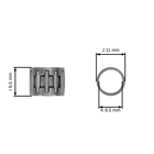 Ringkettenrad 3/8" 7 Zähne für Kettensägen Echo CS301 CS302 CS305 CS315 CS330 CS351 CS360 (OEM 17500511530)