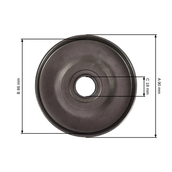 Ringkettenrad 3/8" 8 Zähne für Kettensägen Stihl 050 051 075 076 (OEM 11116402026)