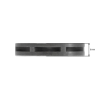 Ringrad 3/8" 7 Zähne für Kettensägen Husqvarna 51 55 55 Rancher 254 262XP Jonsered 2054 2055 (OEM 504523002)