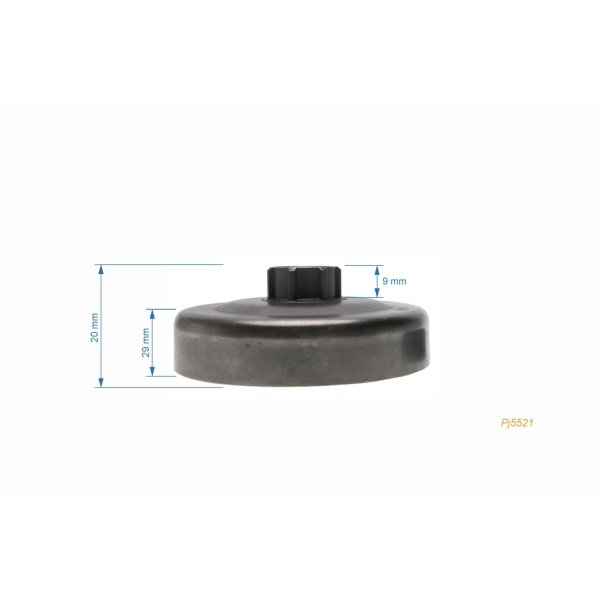 Ringrad 3/8" 7 Zähne für Kettensägen Husqvarna 51 55 55 Rancher 254 262XP (OEM 503453902)